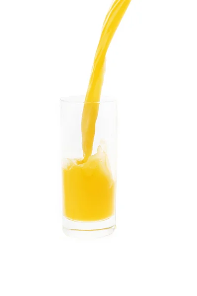 Meyve suyu ile bardak — Stok fotoğraf