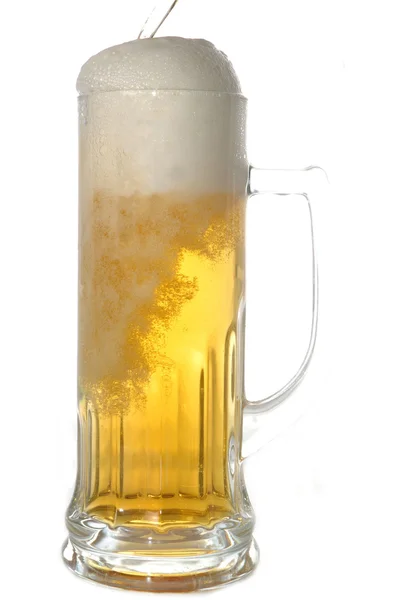 Caneca com cerveja — Fotografia de Stock