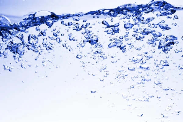 Bubbles in water close up — Stock Photo, Image