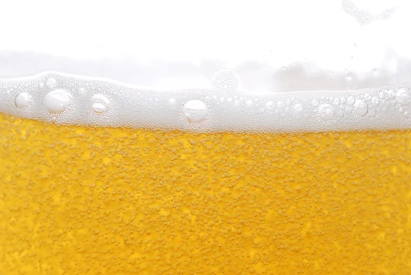 Birra con bollicine — Foto Stock