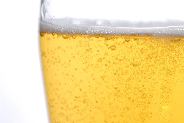 Pivo s bublinami — Stock fotografie