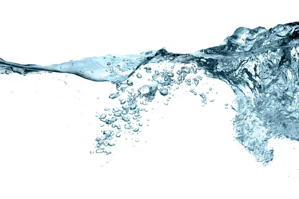 Vatten med bubblor — Stockfoto