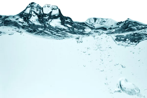 Water met bubbels — Stockfoto