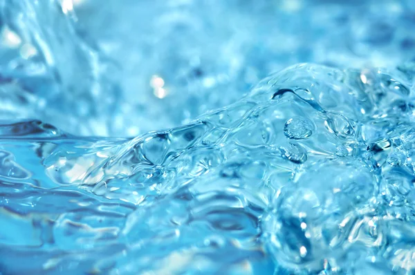 Mavi su soyutlama — Stok fotoğraf