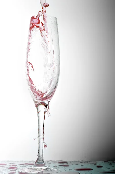 Líquido en vino — Foto de Stock