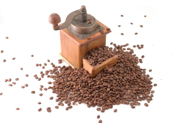 Retro koffiemolen — Stockfoto