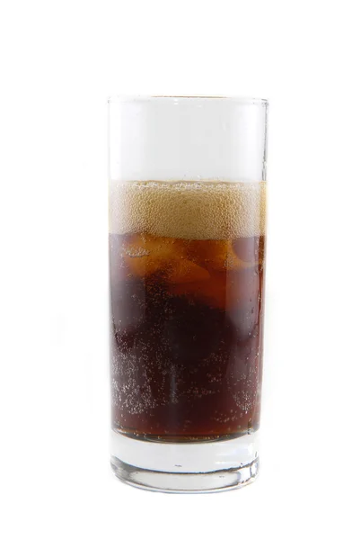 Glass med soda – stockfoto