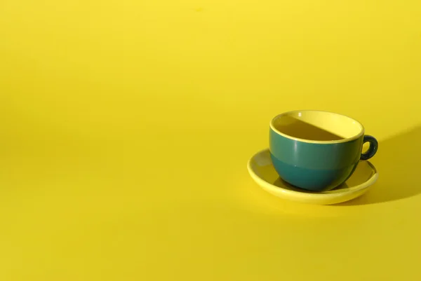 Cooffee 豆とカップ — ストック写真