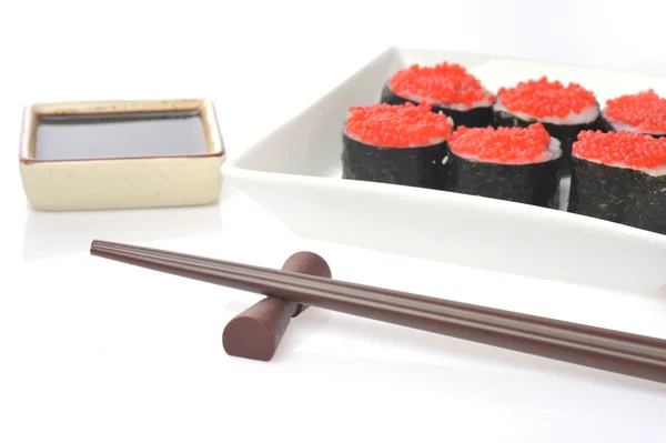 Perinteinen japanilainen sushi — kuvapankkivalokuva