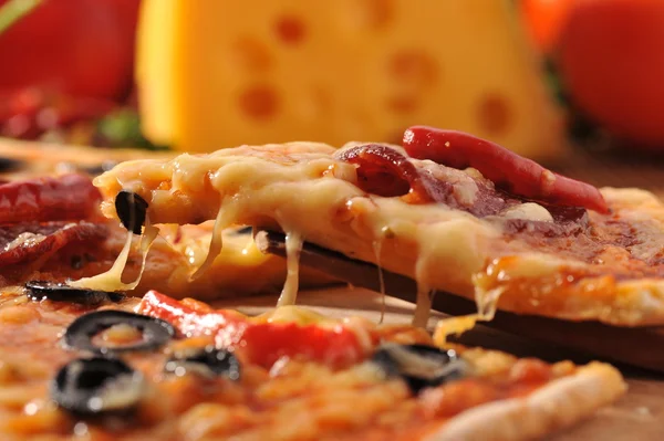 치즈 피자 — 스톡 사진