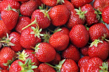 Strawberry close up clipart