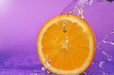 Juicy orange ve sıçraması