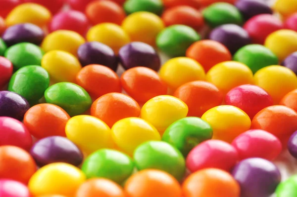 许多彩色糖果 — 图库照片