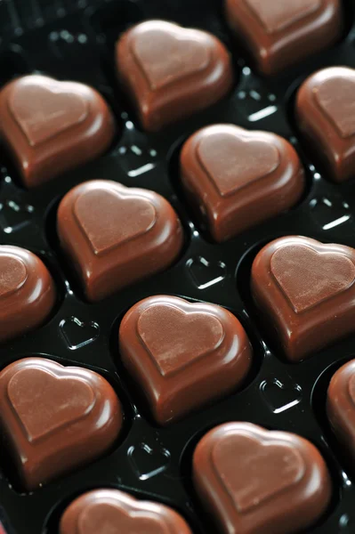 Chocolate en caja —  Fotos de Stock