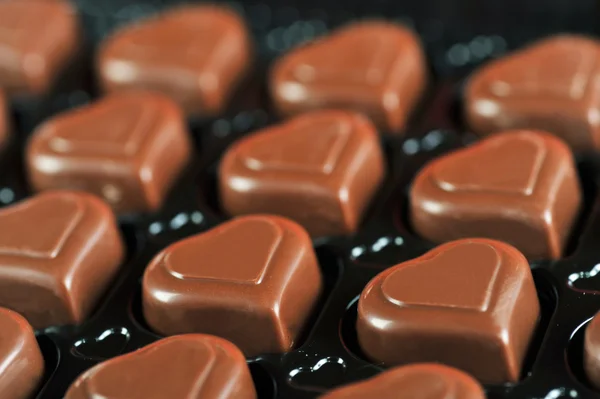 Choklad i rutan — Stockfoto