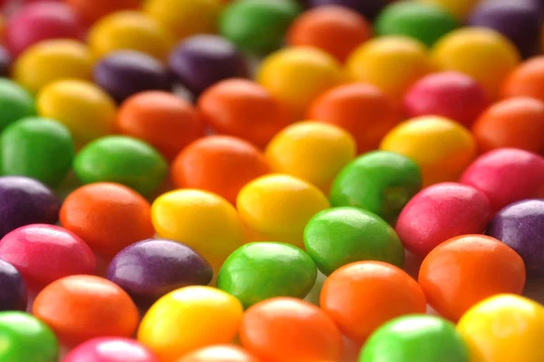 许多彩色糖果 — 图库照片