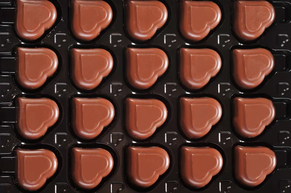 Шоколад у вікні — стокове фото