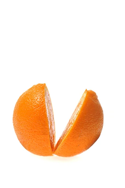 Oranžová izolované — Stock fotografie