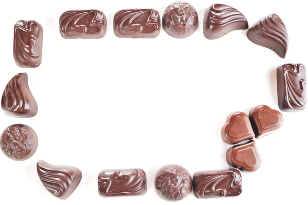 Tasty chocolates — Stock Photo, Image
