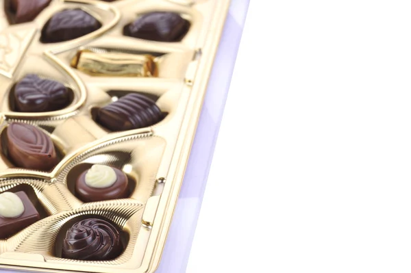 Caja con chocolates —  Fotos de Stock