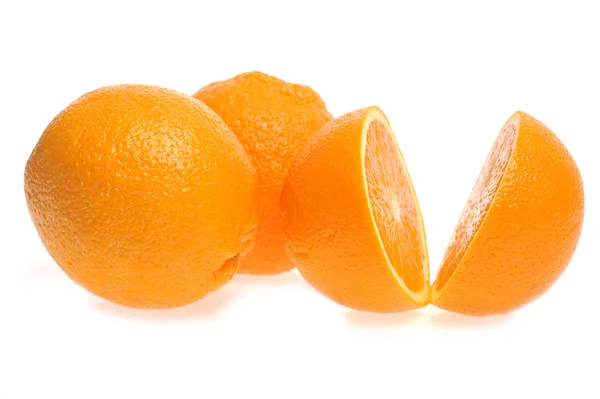 Tre apelsiner — Stockfoto