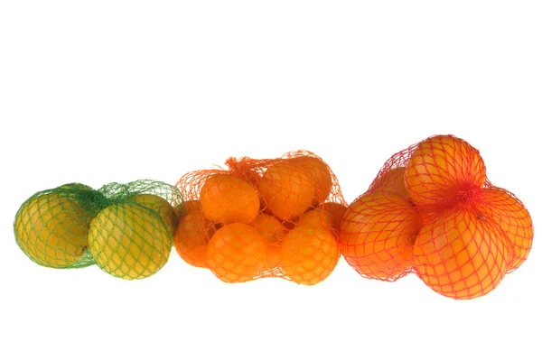Naranja, mandarina y limón — Foto de Stock