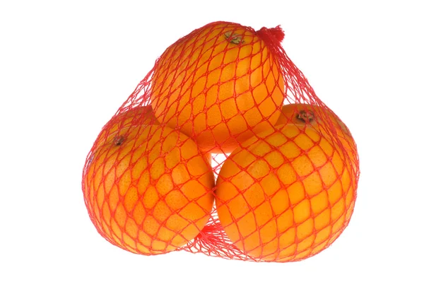 Πορτοκαλί σε λευκό — Φωτογραφία Αρχείου