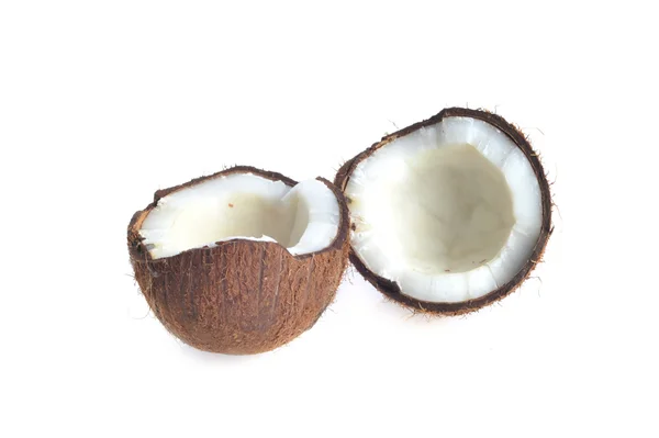 Pęknięty kokosowe — Zdjęcie stockowe