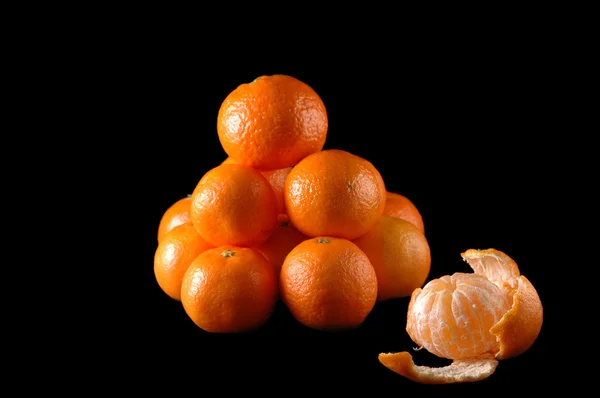 Several tangerines — Stock Photo, Image