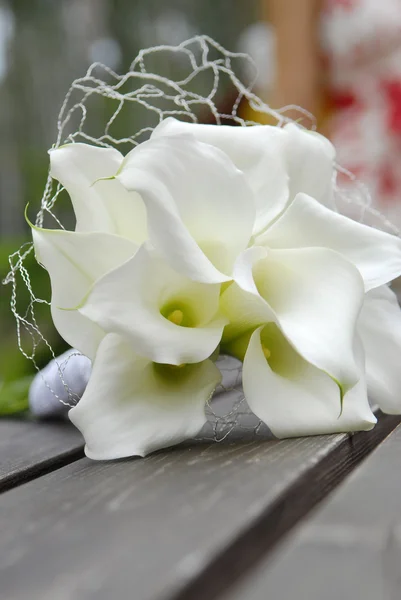 Nevěsta kytice — Stock fotografie