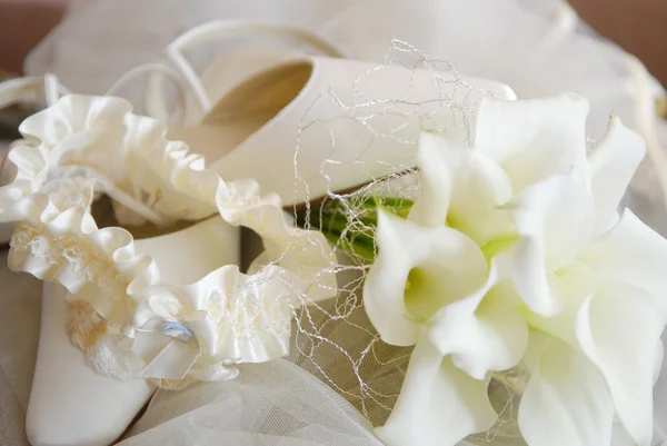 Verschillende bruid accessoires — Stockfoto
