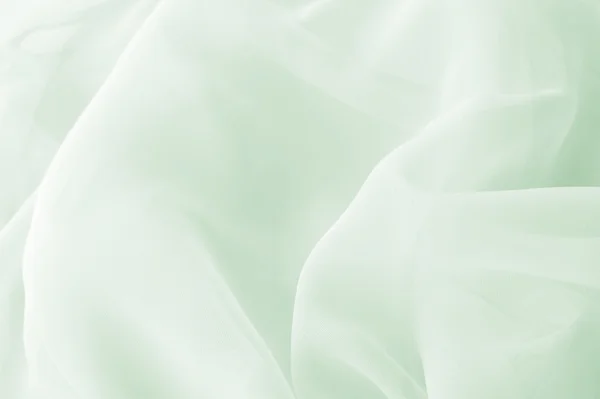 Groene golvende textiel — Stockfoto