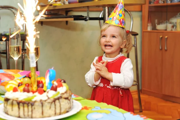 Girl birthday — Stock Photo, Image