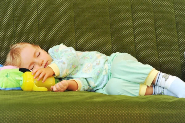 Little girl sleeping — Stock Photo, Image