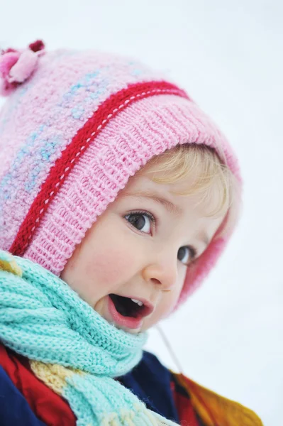 Bambina felice — Foto Stock