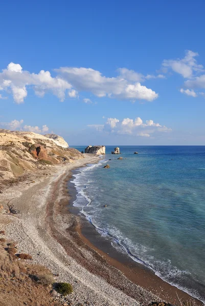 Afrodite Praia de Rock, Chipre — Fotografia de Stock