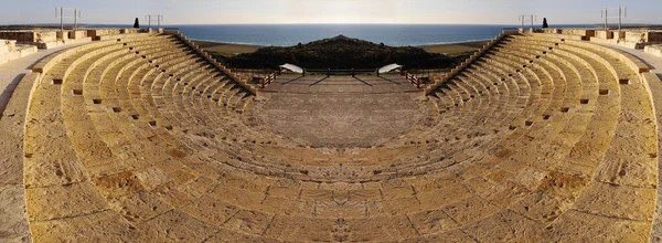 Starożytny amfiteatr, dublowane — Zdjęcie stockowe