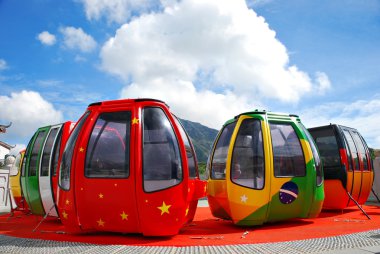 International cable cars clipart