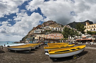 Positano Marina, Costiera Amalf clipart