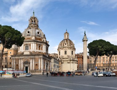 Piazza Venezia, Roma, Italy clipart