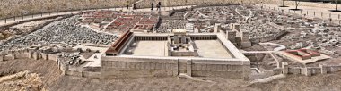 Model of Jerusalem clipart