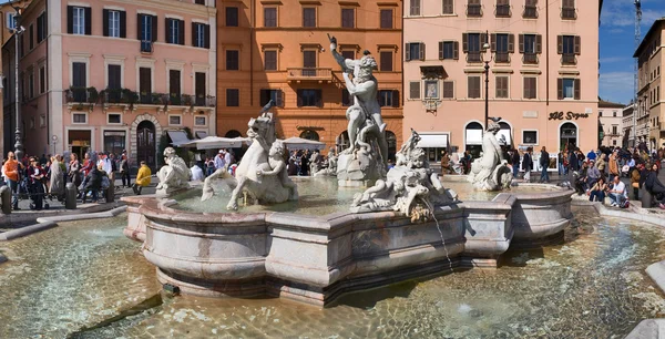 Fontaine, Piazza Navona — Photo