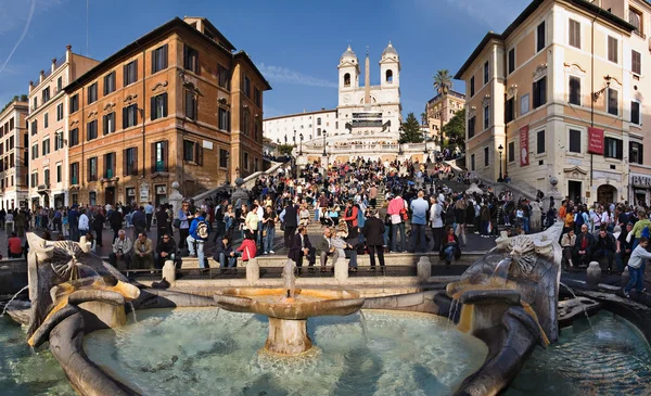 Náměstí Piazza di spagna — Stock fotografie