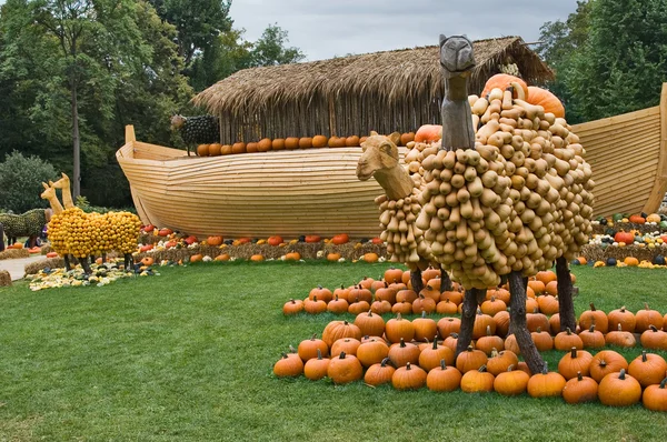 stock image Pumpkin sculpture