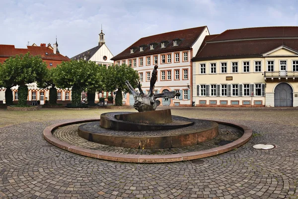 Náměstí v Heidelbergu — Stock fotografie