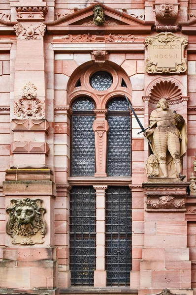 Janela de Heidelberg Schloss — Fotografia de Stock