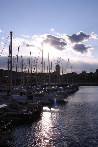 Порт Барселона — стоковое фото