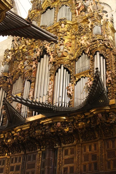 旧风琴Santiago de Compostela — 图库照片