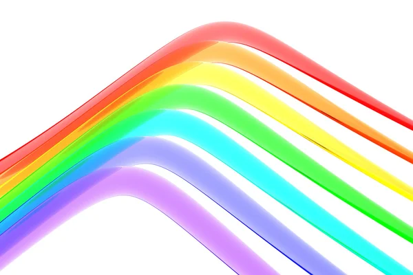 Abstract 3d Rainbow — Stock Photo, Image
