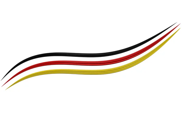 stock image Abstract deutch flag